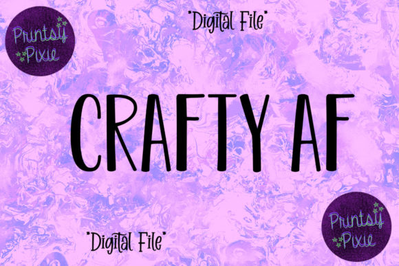 Crafty AF: Graphics for Modern Crafts