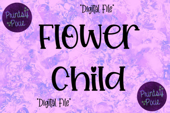 Flower Child Graphics for Crafts Review