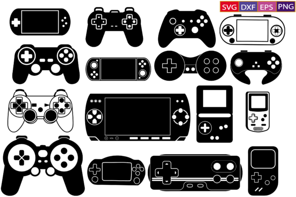 Game Controller SVG for Crafts & Graphics