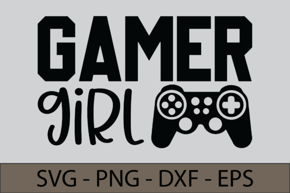 Gamer Girl Graphics for Modern Crafts