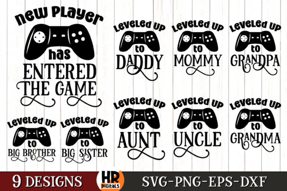 Gaming Dad Graphics for Crafts