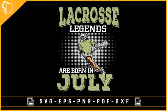 Lacrosse Legends July Graphics for Crafts