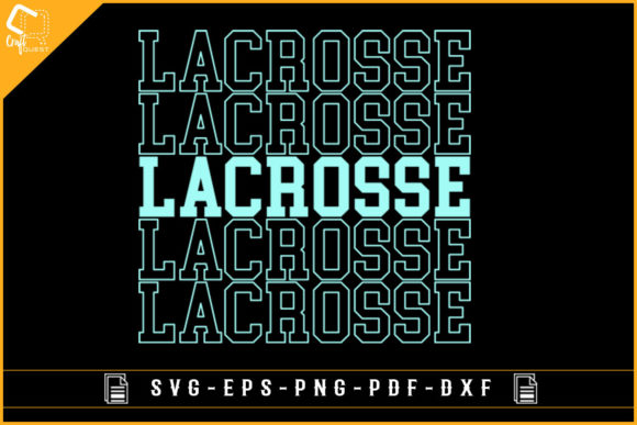 Lacrosse Vintage Retro Sublimation Shirt Graphics for Crafts
