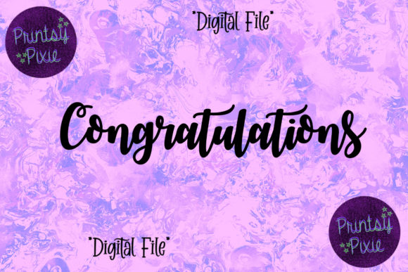 Reviewing Congratulations Celebration for Real Embroidery Projects