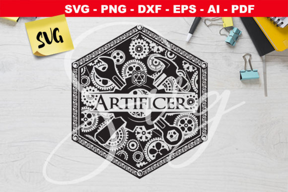 RPG Artificer Graphics for Crafts Branding