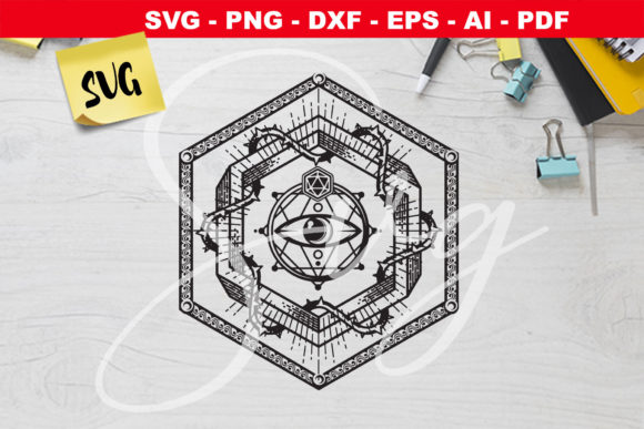 RPG Oracle SVG: Graphics for Crafts & Branding