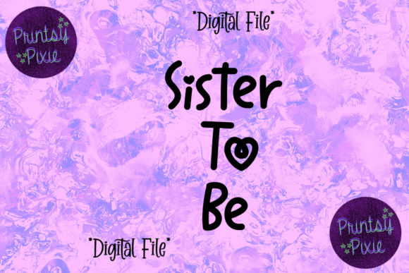 Sister to Be Pregnancy Announcement: A Designer’s Review