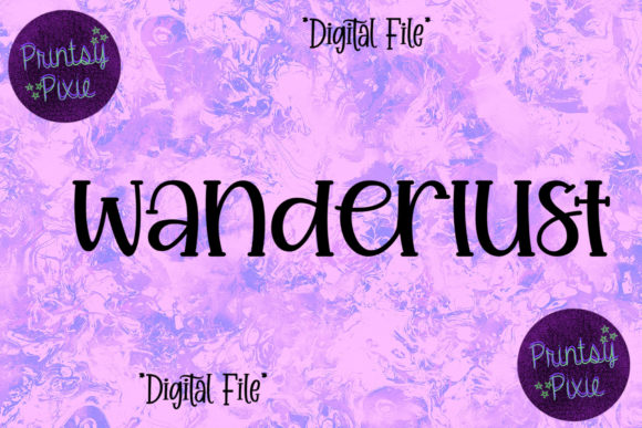 Wanderlust Graphics for Modern Crafts